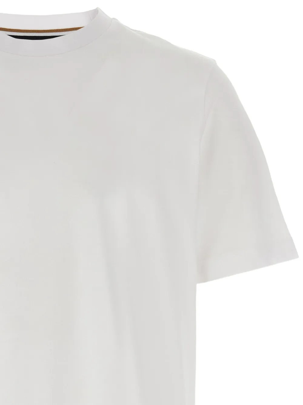 BOSS T-shirt met grafische print Wit