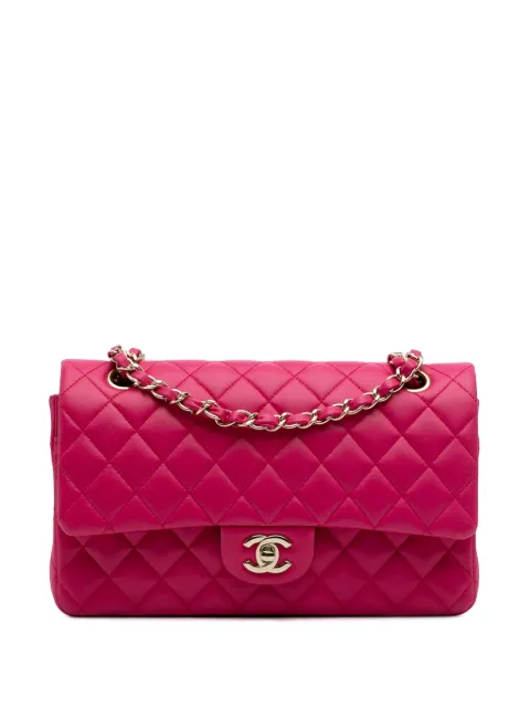 CHANEL Pre-Owned 2016-2017 mittelgroße Classic Double Flap Schultertasche