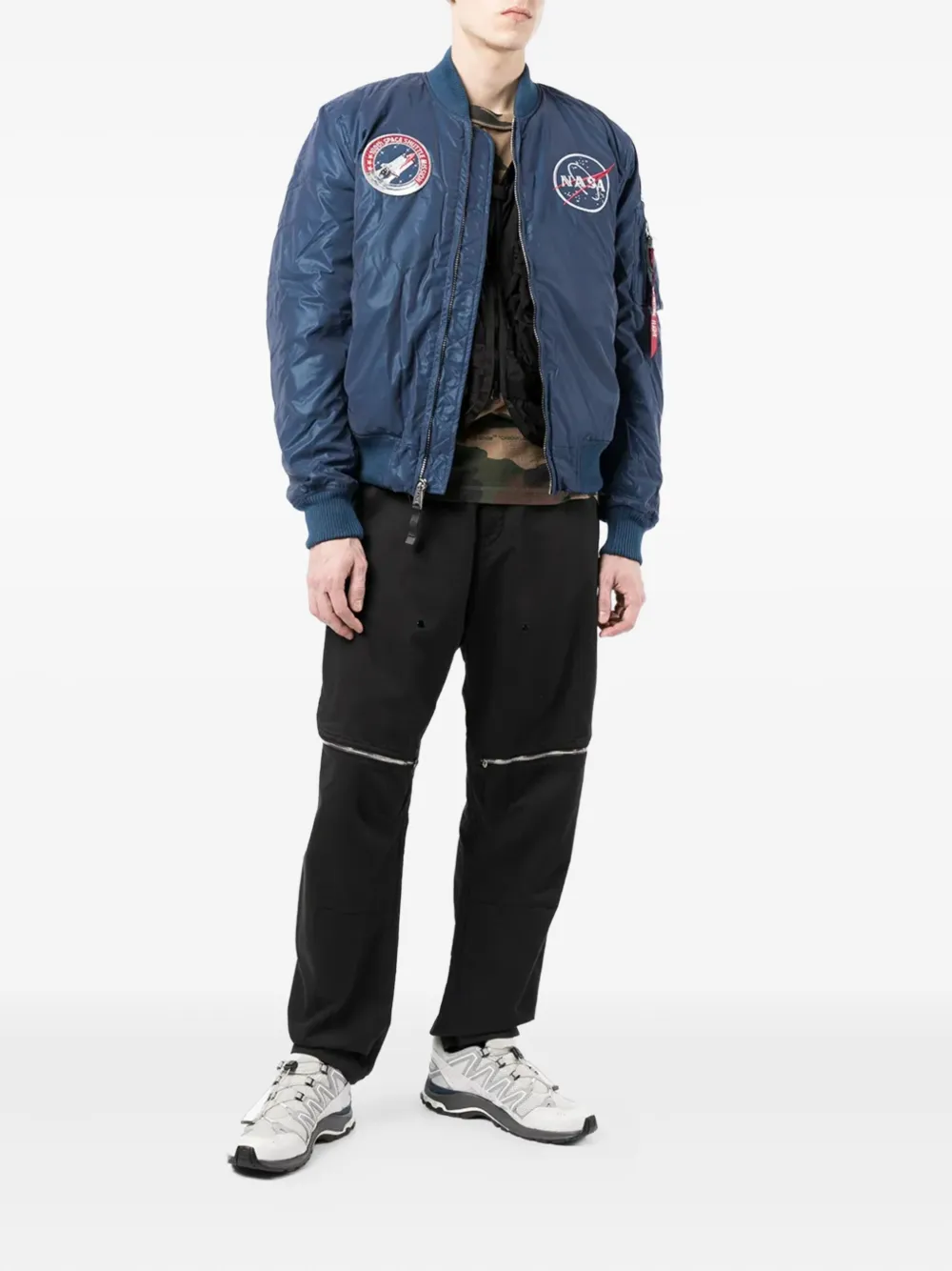 Alpha Industries NASA-patch bomber jacket | Bomber Jackets | Image 2
