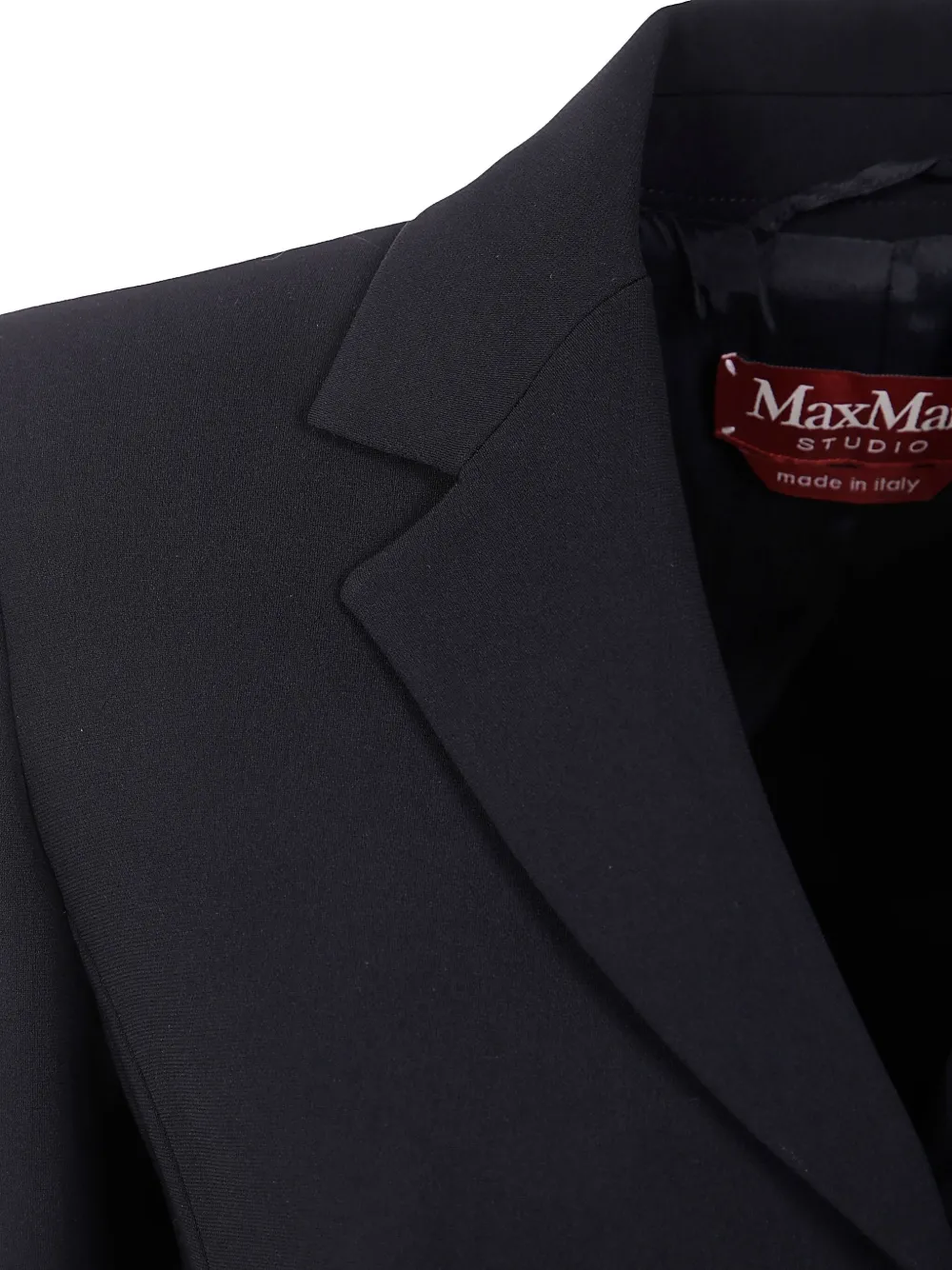 Max Mara Blazer met drie knopen Zwart