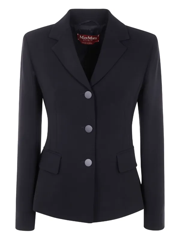 Max Mara three-button Blazer | Black | FARFETCH