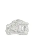 LOVENESS LEE Kai textured white sapphire ring - Silver