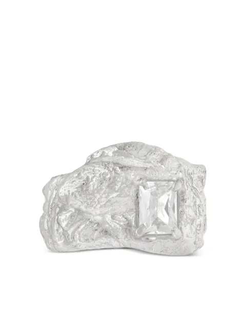 LOVENESS LEE Kai textured white sapphire ring
