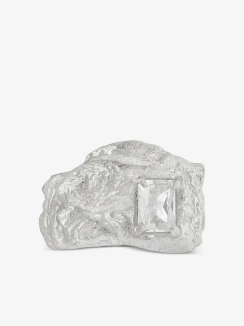 LOVENESS LEE Kai textured white sapphire ring