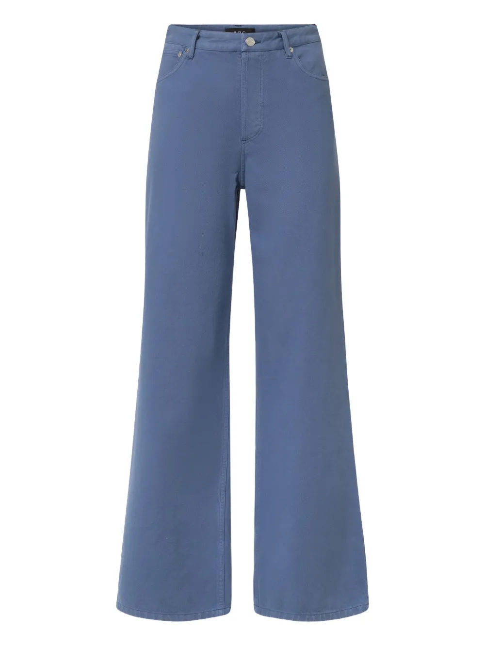 A.P.C. Broek van biologisch katoen Blauw