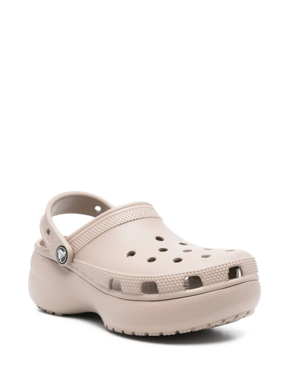 Crocs Classic platform clogs Brown