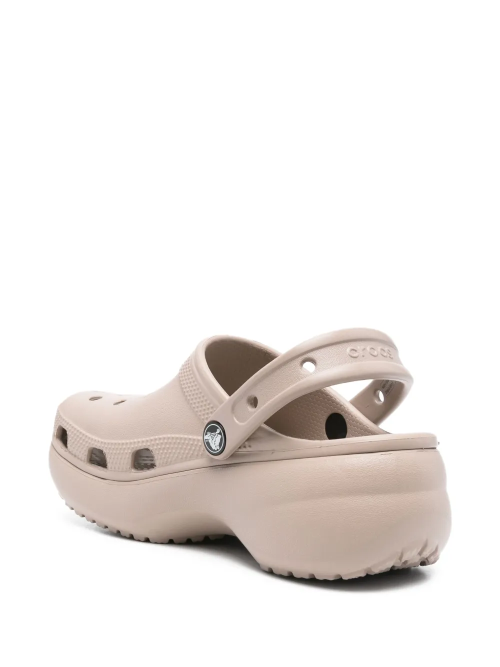 Crocs Classic platform clogs Brown