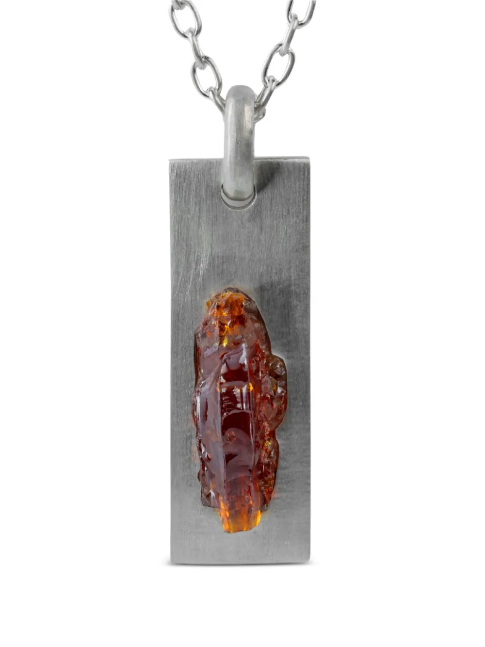 Parts of Four zincite sterling-silver plate necklace | Silver | Image 1