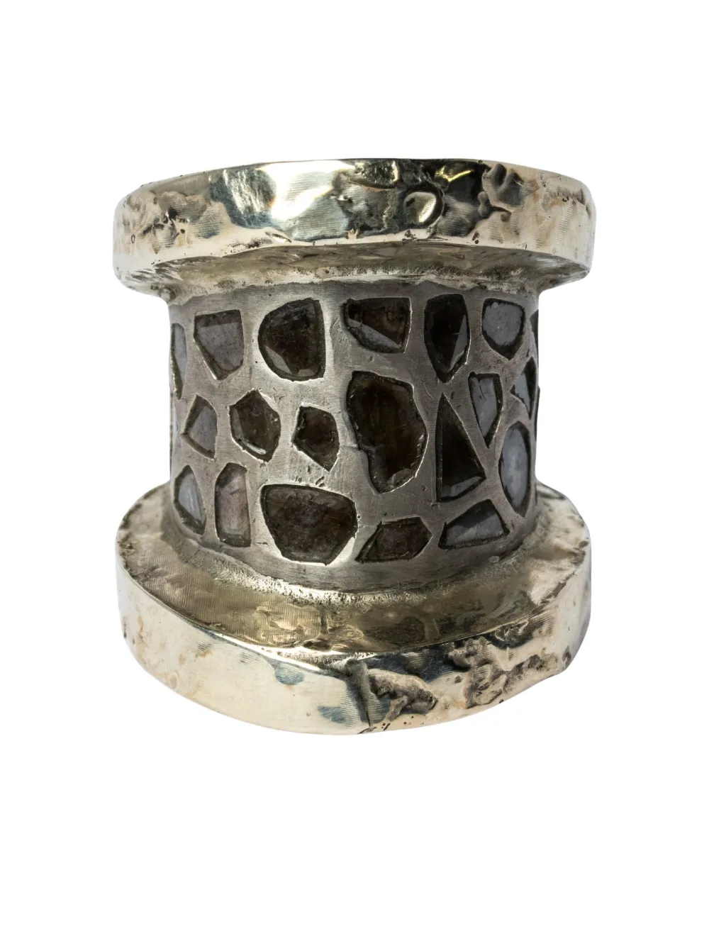 Parts of Four Chasm v2 diamond ring | Silver | Image 1