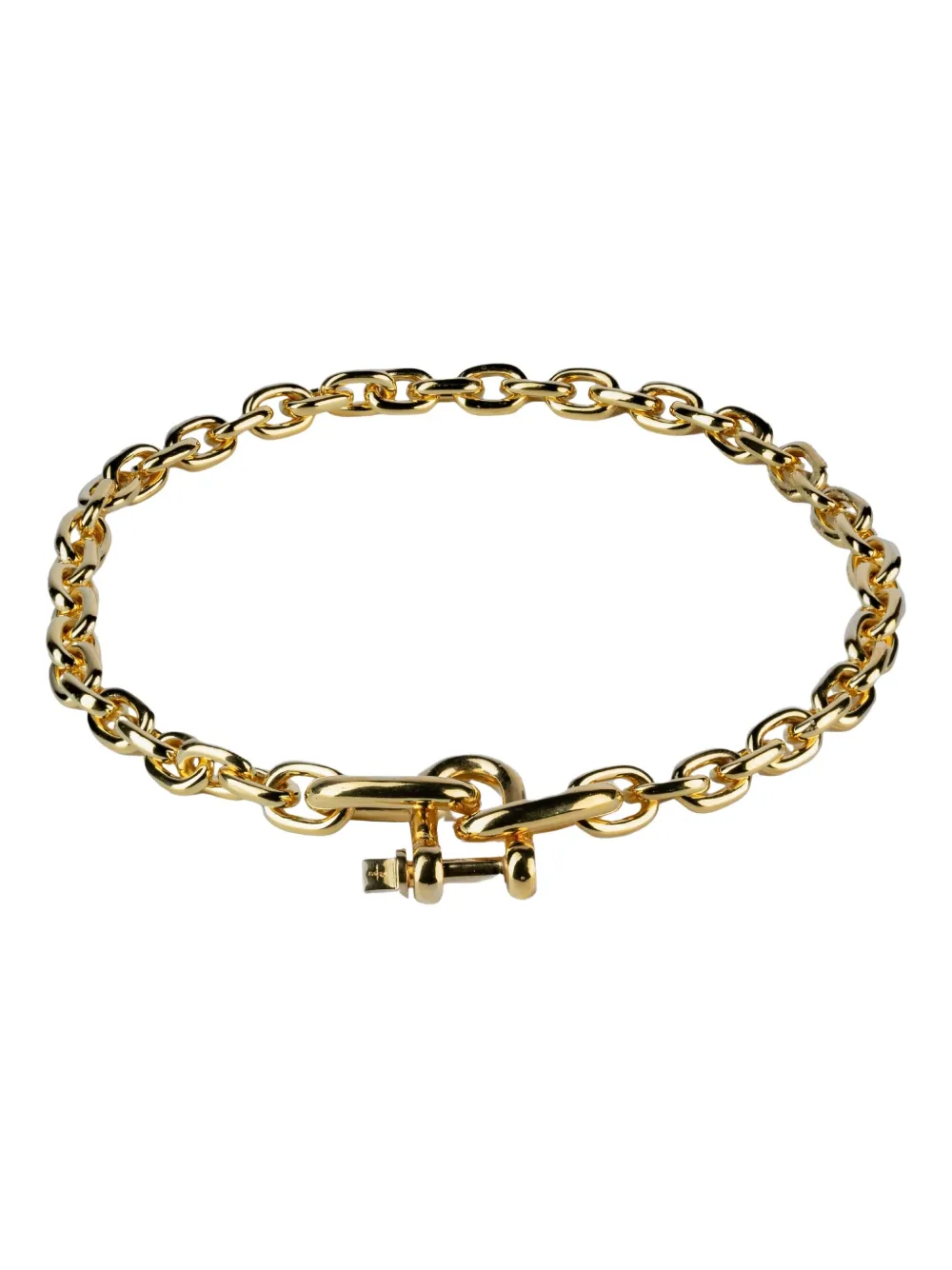Parts of Four grade-chain necklace - Oro