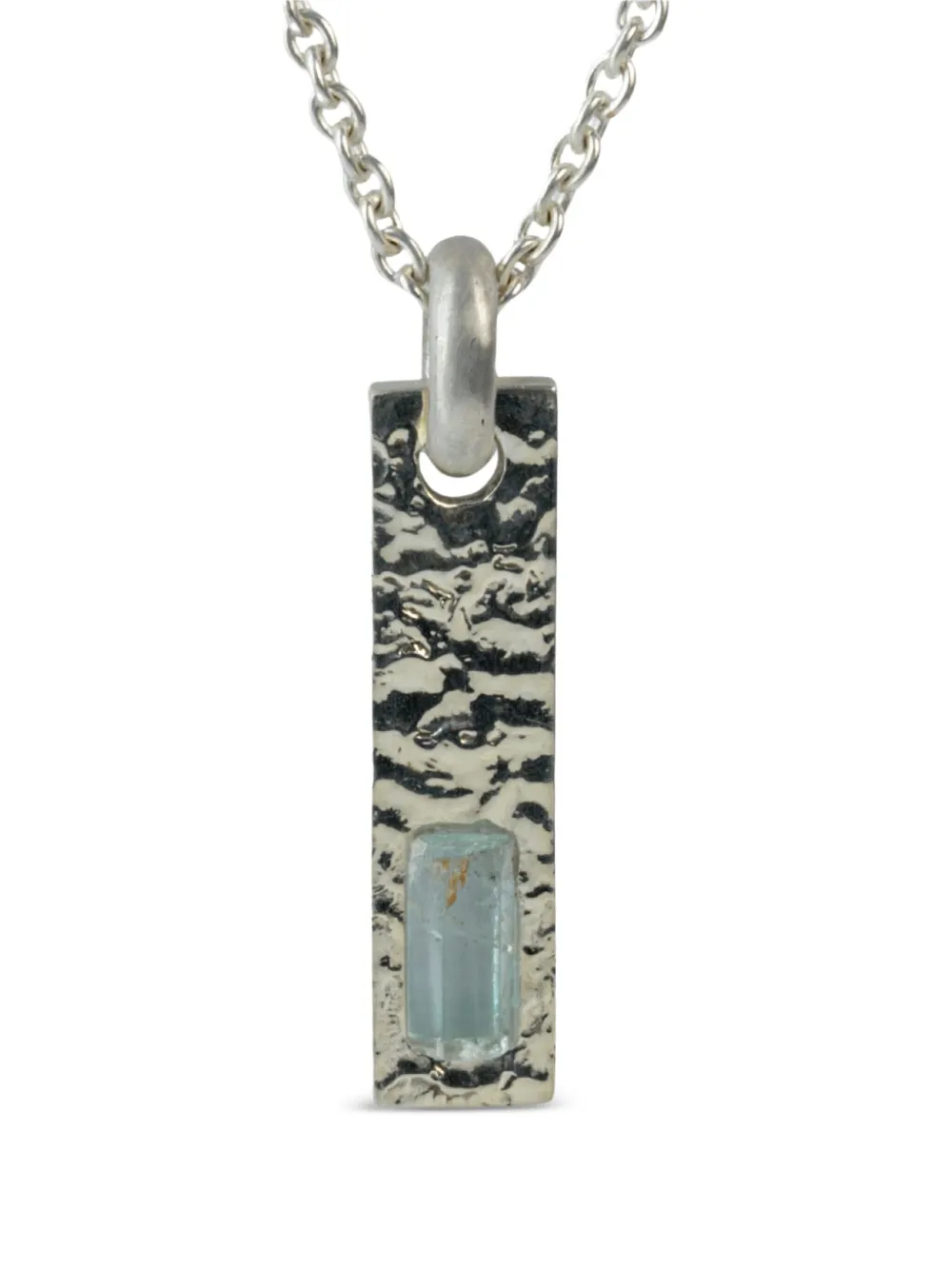 Parts of Four collar con armazón rectangular | plateado | Image 1