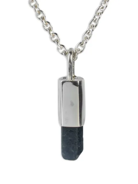 Parts of Four sapphire-crystal necklace