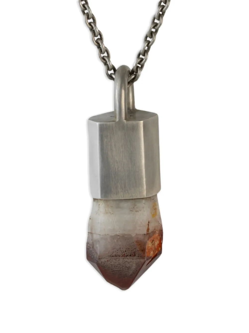 Parts of Four iron-quartz necklace | Silver | Image 1