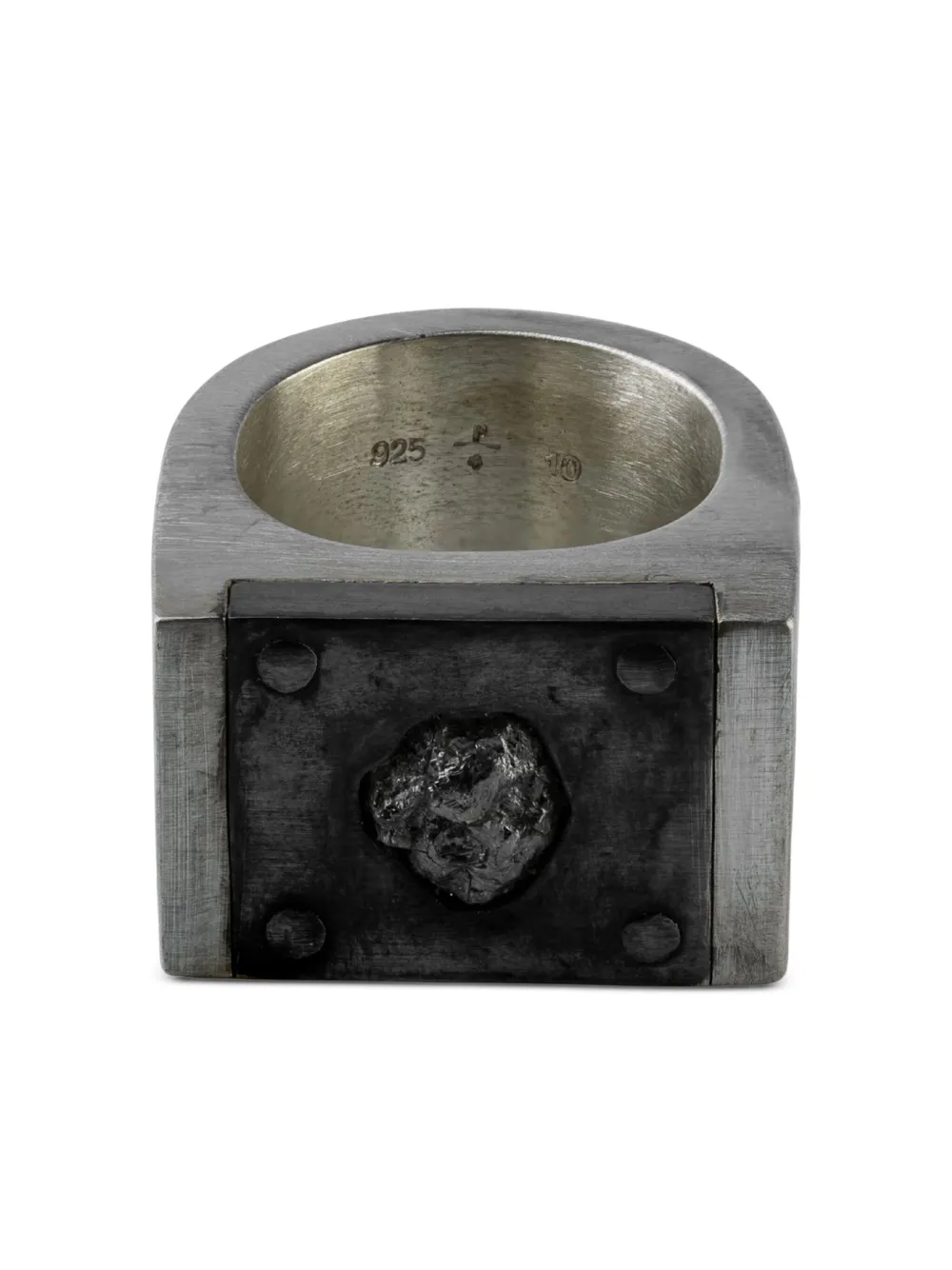 Parts of Four Plate Single ring | Silver | Image 1