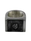 Parts of Four Plate Single ring - Silver