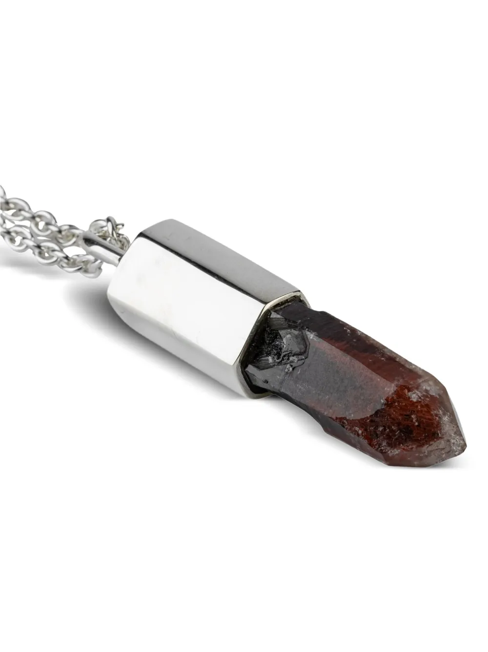 Parts of Four iron-quartz sterling silver necklace | Women | Image 2