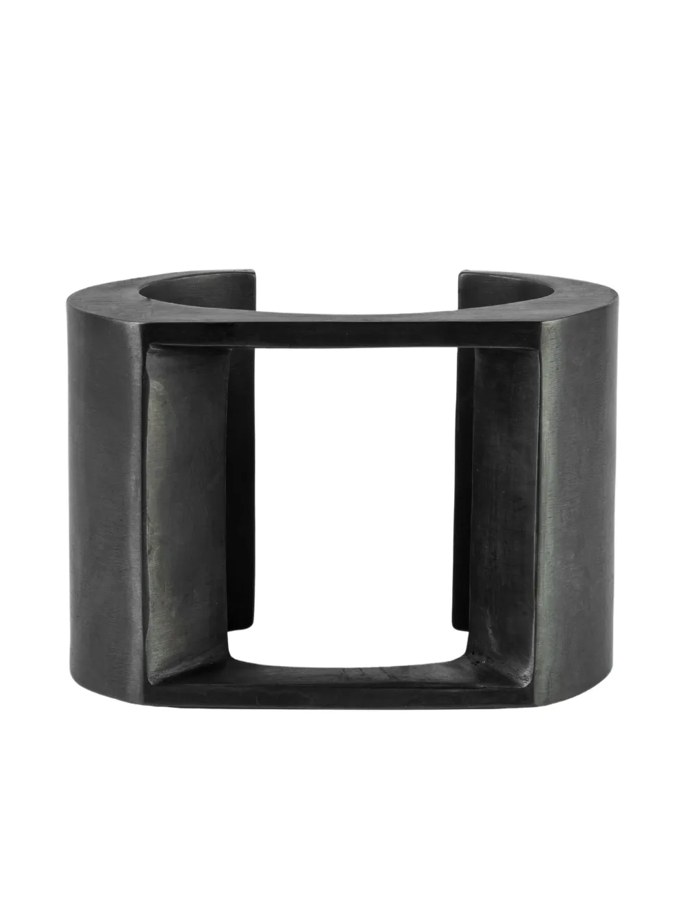 Parts of Four sterling silver Crescent Plane Gateway bracelet - Nero