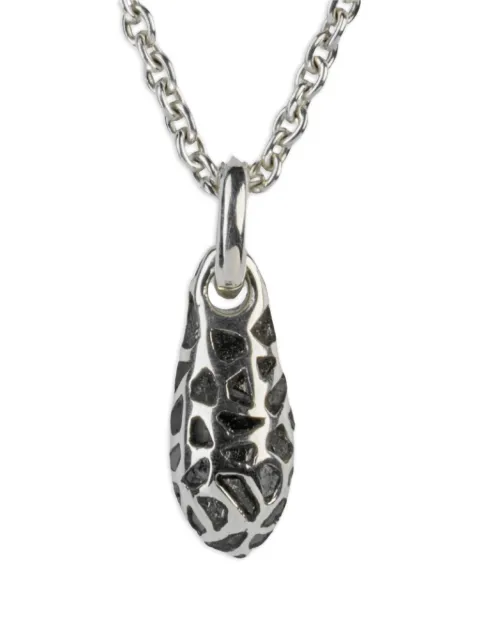 Parts of Four diamond teardrop necklace