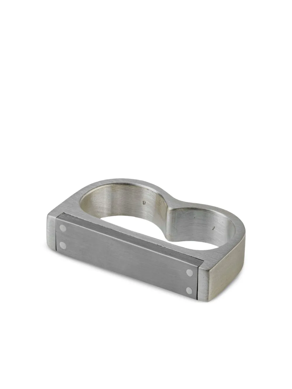 Parts of Four Plate Double ring | Silver | Image 1