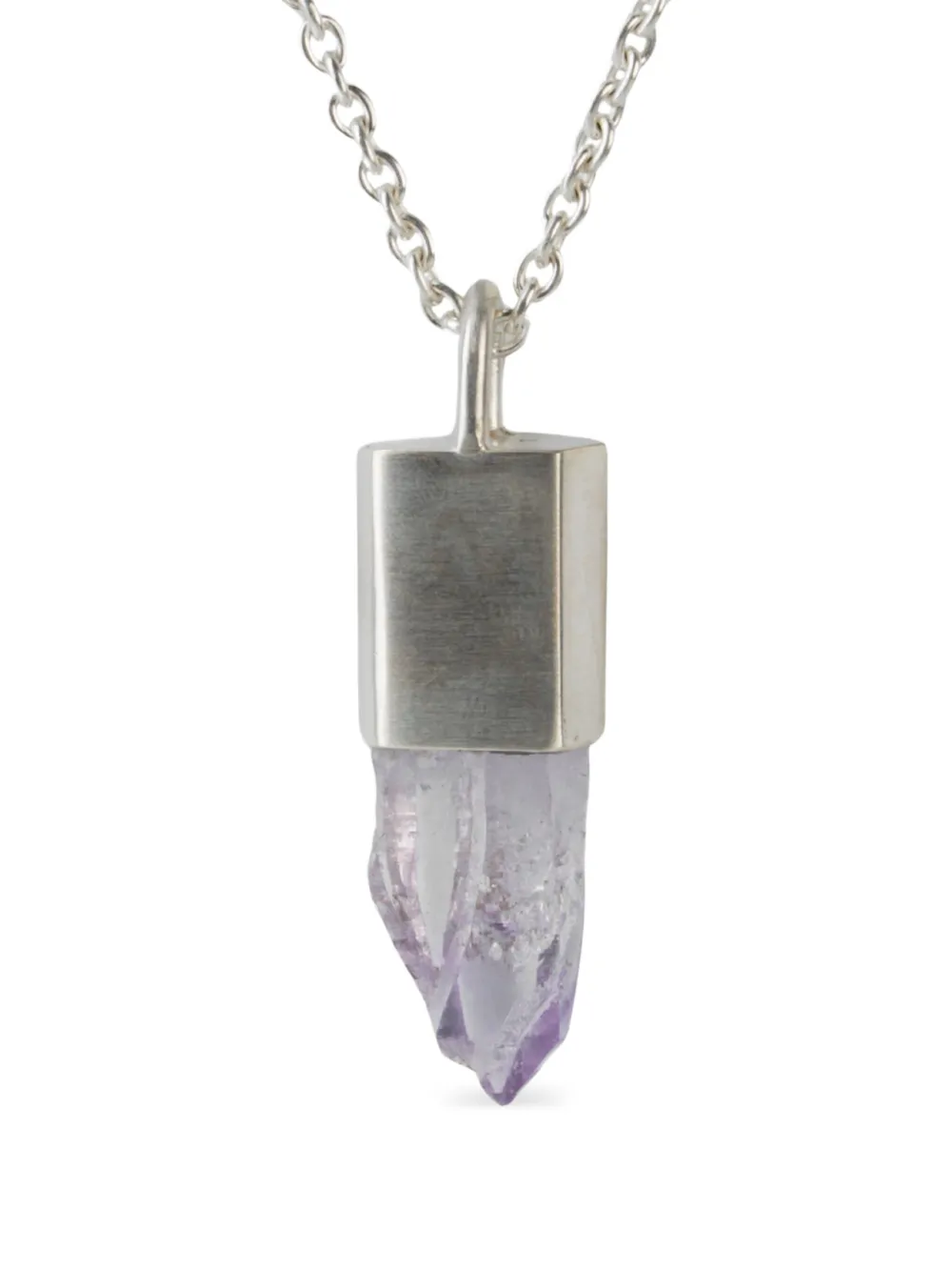 Parts of Four amethyst necklace | Silver | Image 1
