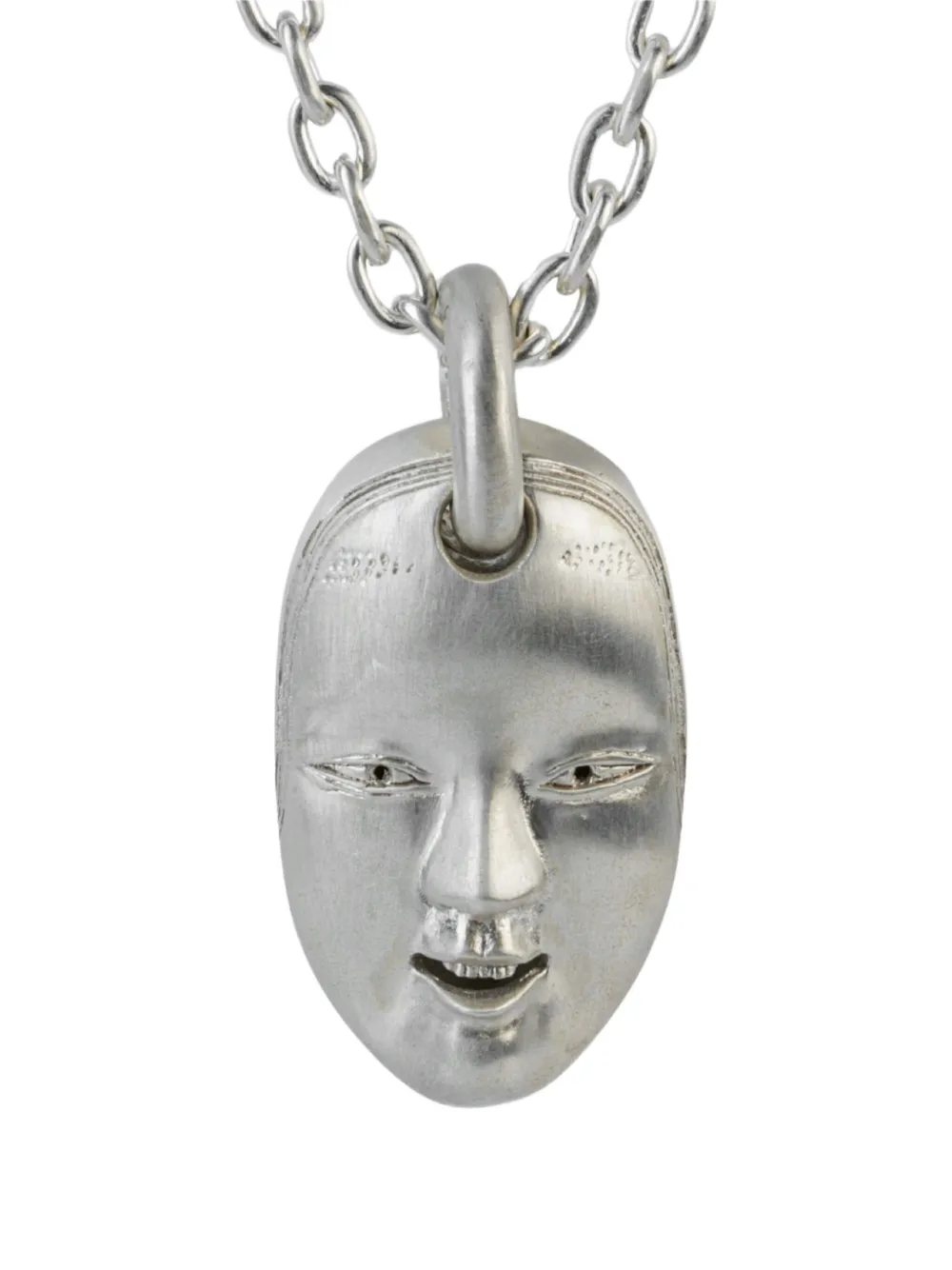 Parts of Four x Dualflow mask necklace - Argento