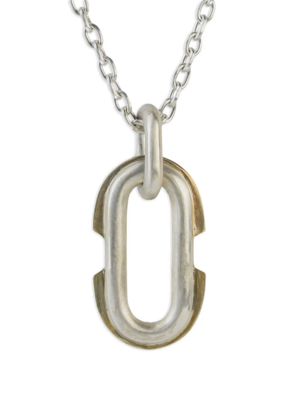 Parts of Four oval-link chain necklace | Silver | Image 1
