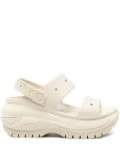 Crocs platform two-strap sandals - Neutrals