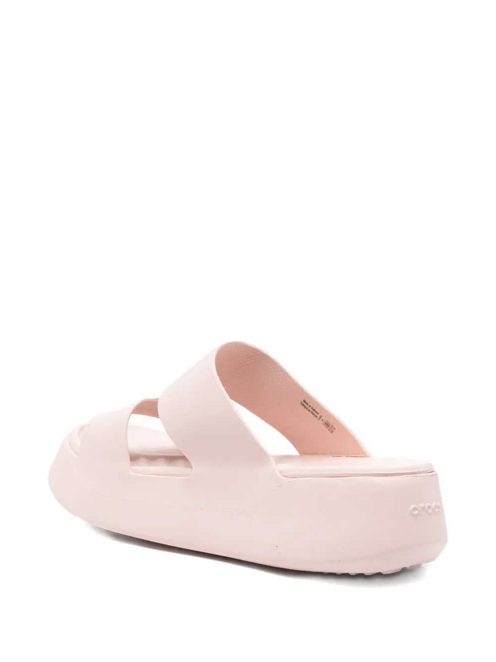 Crocs Getaway double-strap platform sandals Pink