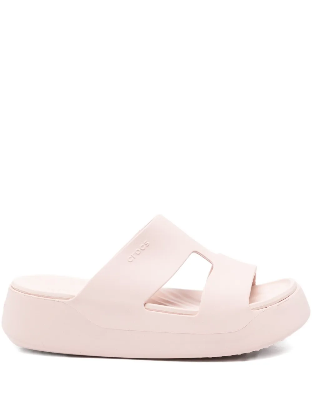 Crocs Getaway double-strap platform sandals Pink