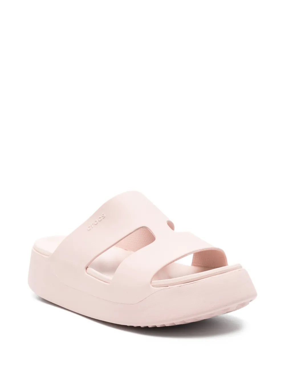 Crocs Getaway double-strap platform sandals Pink