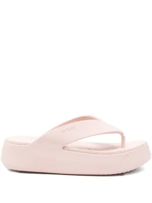 Y/Project x Melissa フローラル フラットサンダル | レッド | FARFETCH JP