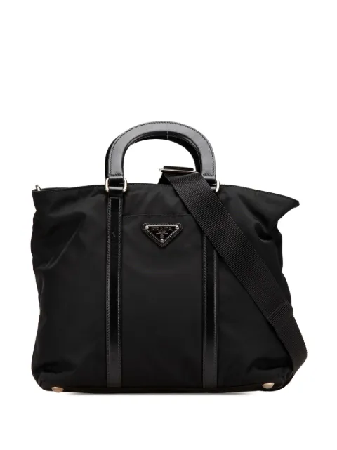 Prada Pre-Owned 2013-2025 Tessuto satchel