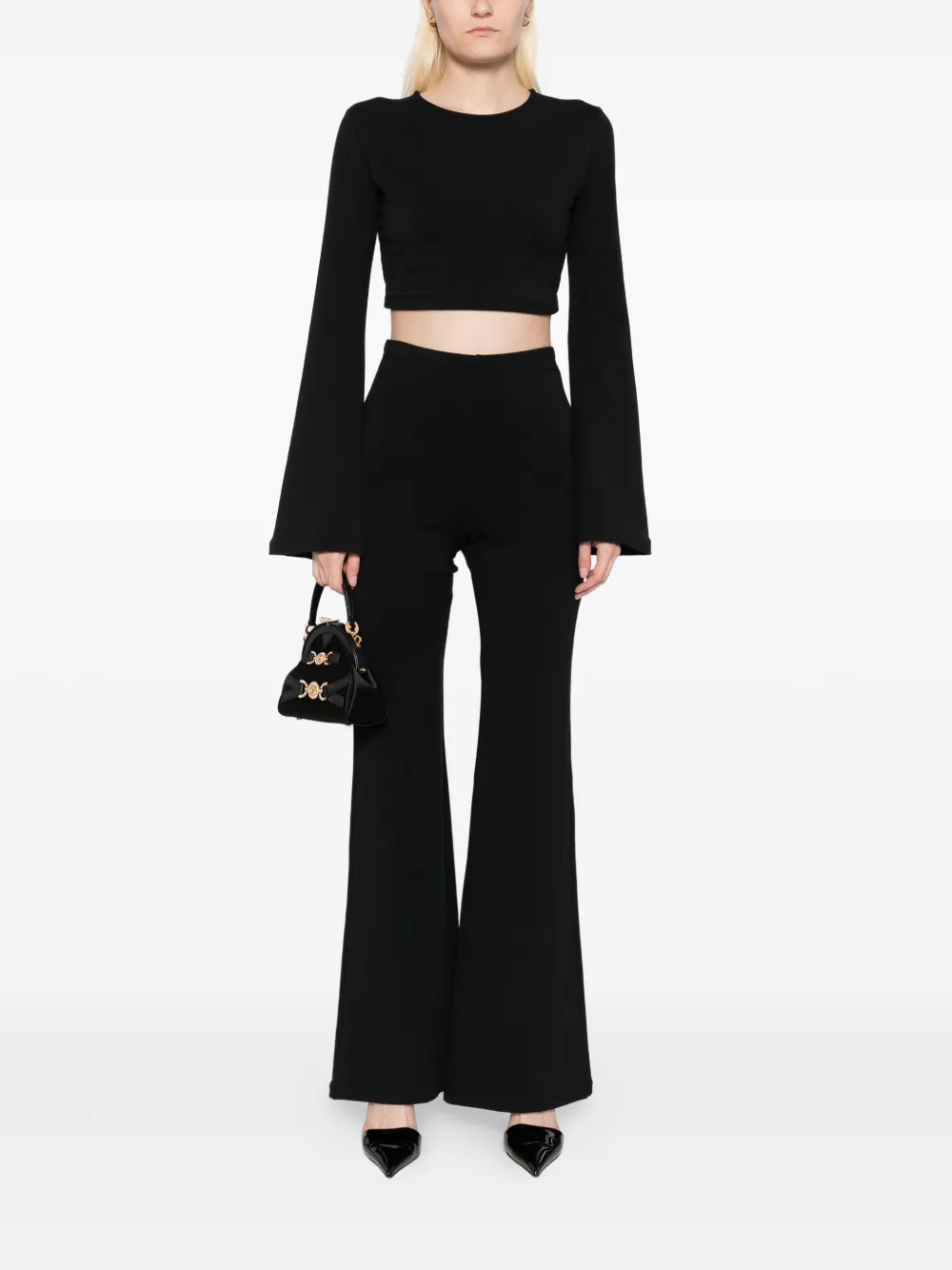 Xenia Magera jersey set | Flared & Bell-Bottom Pants | Image 2