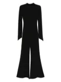 Xenia Magera jersey jumpsuit - BLACK