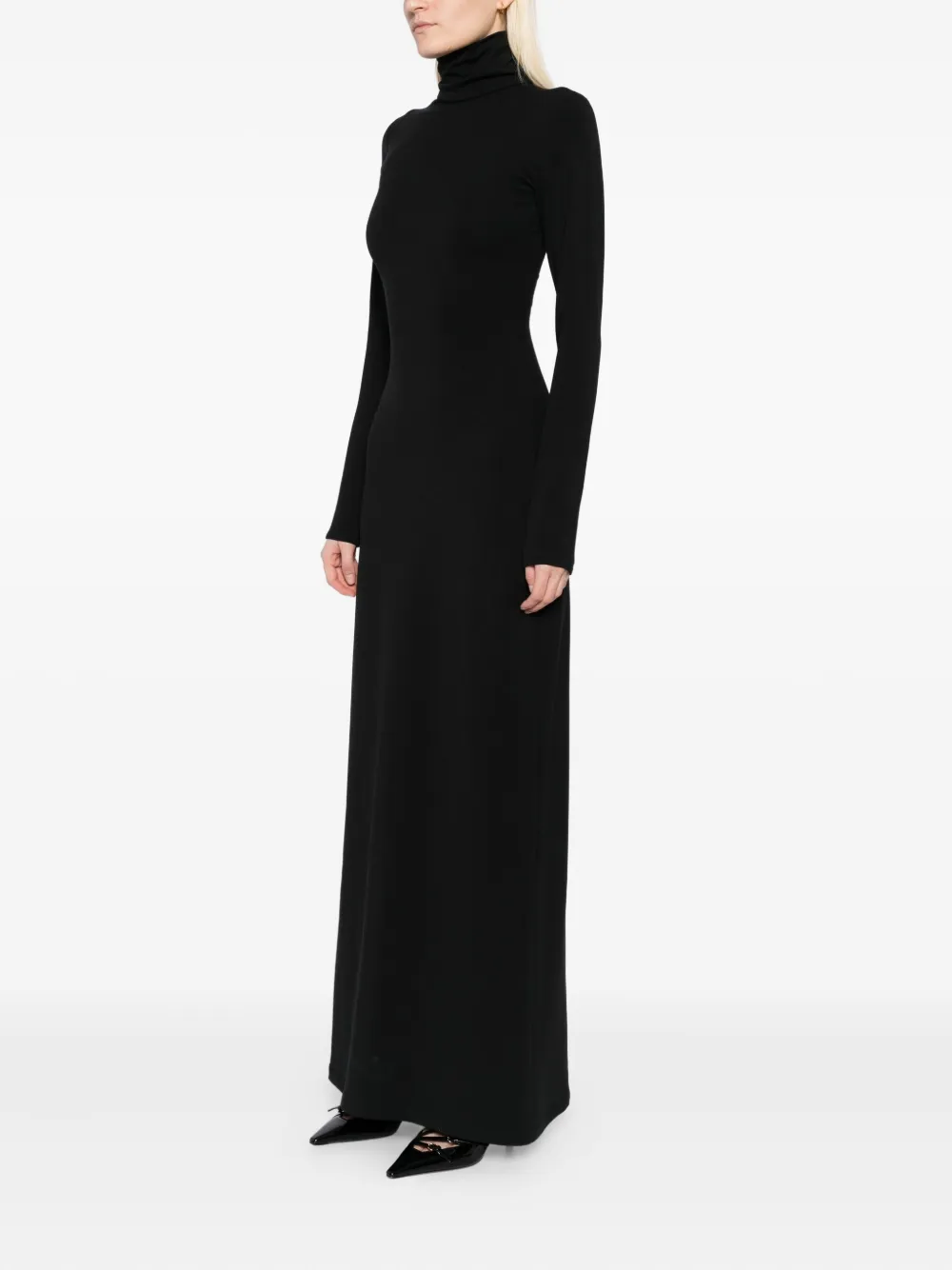 Xenia Magera Jersey jurk Zwart
