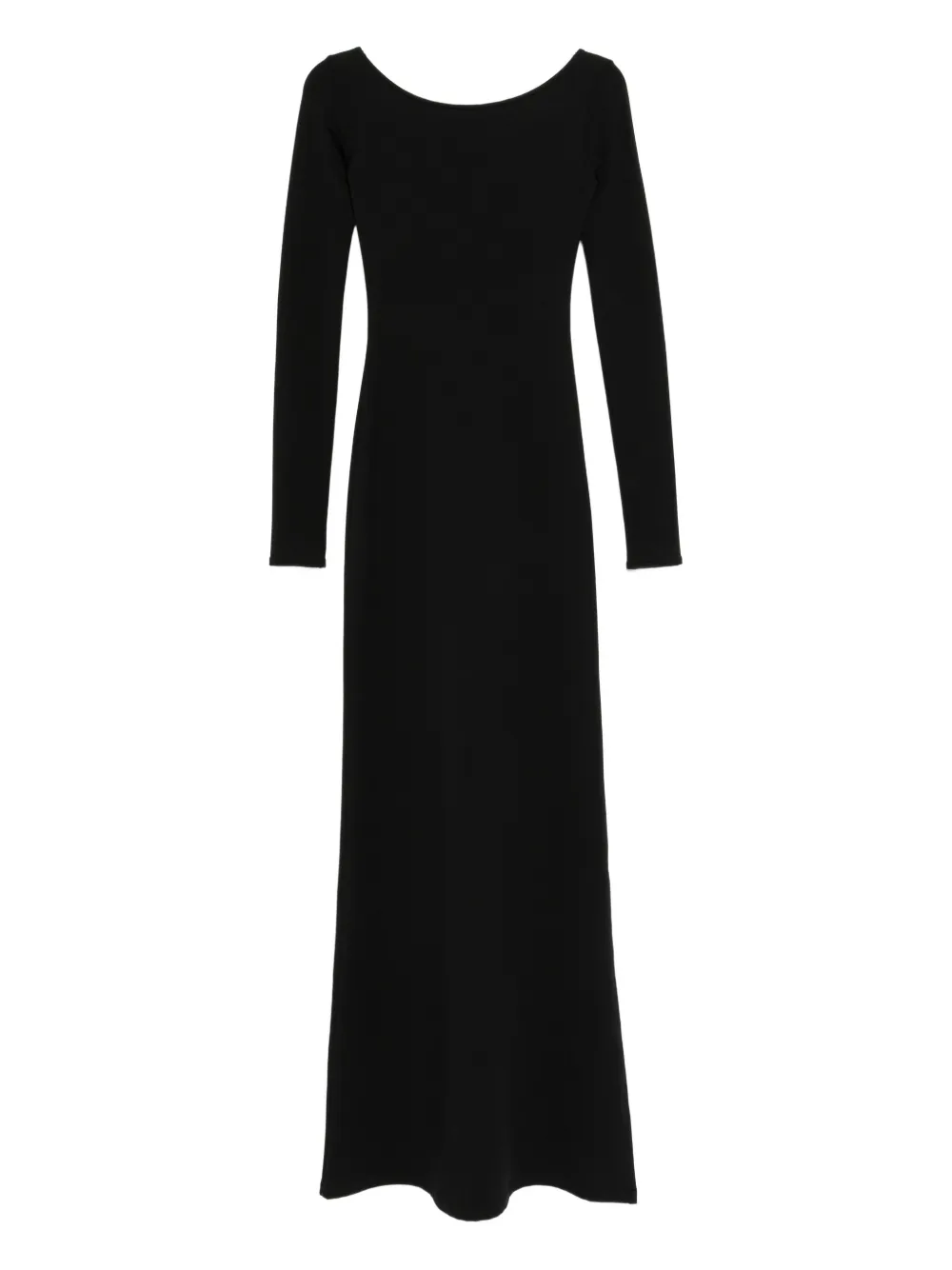Xenia Magera open back dress | Black | Image 1