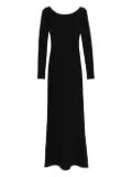 Xenia Magera open back dress - Black
