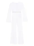 Xenia Magera Jersey Set - White