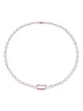 EÉRA 18K white gold Vita pearl necklace - Pink