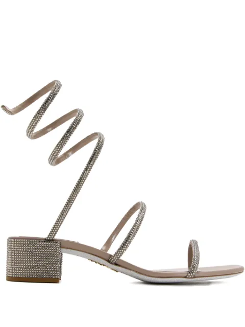 René Caovilla sandalias Cleo con tacón de 40mm
