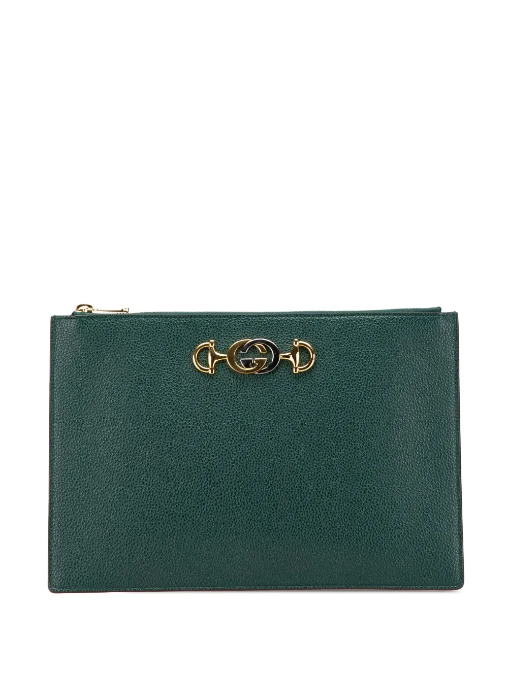2016-2025 Leather Zumi Zip Pouch clutch bag