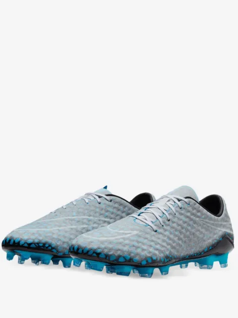 Nike 하이퍼베놈 팬텀 1 FG "블랙/블루 퓨리/블랙" 클리츠
