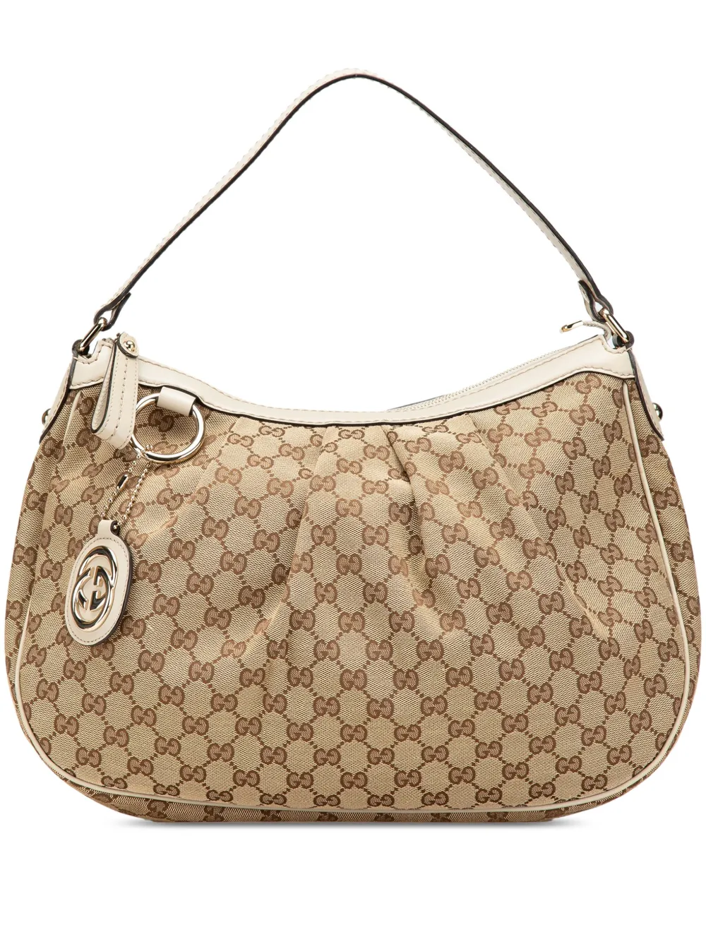 Gucci Pre-Owned 2016-2025 Medium GG Canvas Sukey shoulder bag | Brown | Image 1