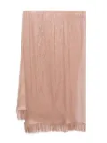 Maria Lucia Hohan fringe scarf - Brown