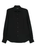 Dell'oglio long-sleeve button-fastening shirt - Black