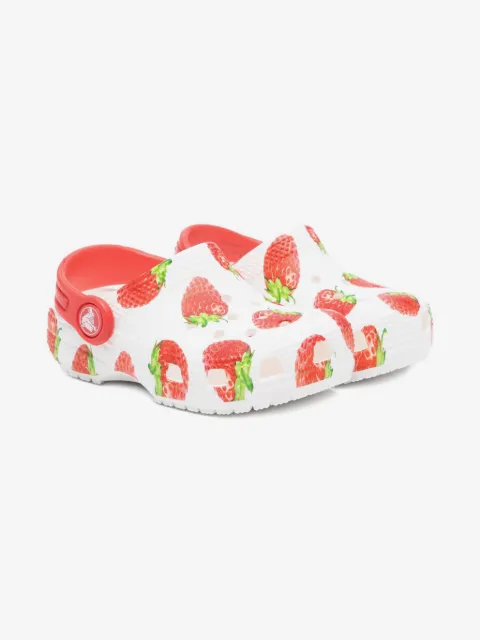 Crocs Kids strawberry-print clogs