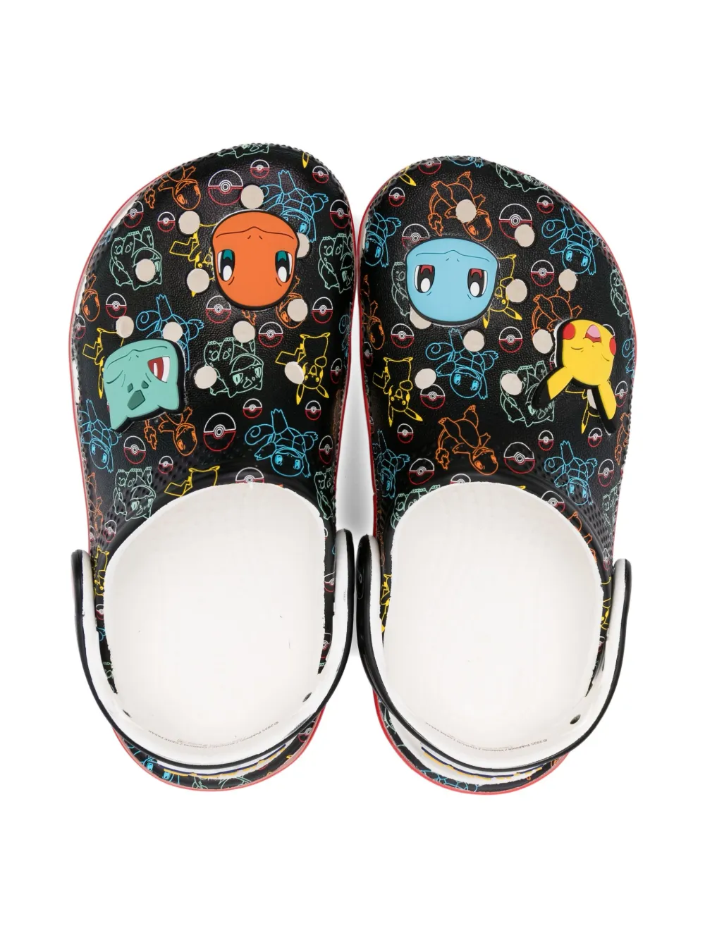 Crocs Kids Pokemon-print clogs Black