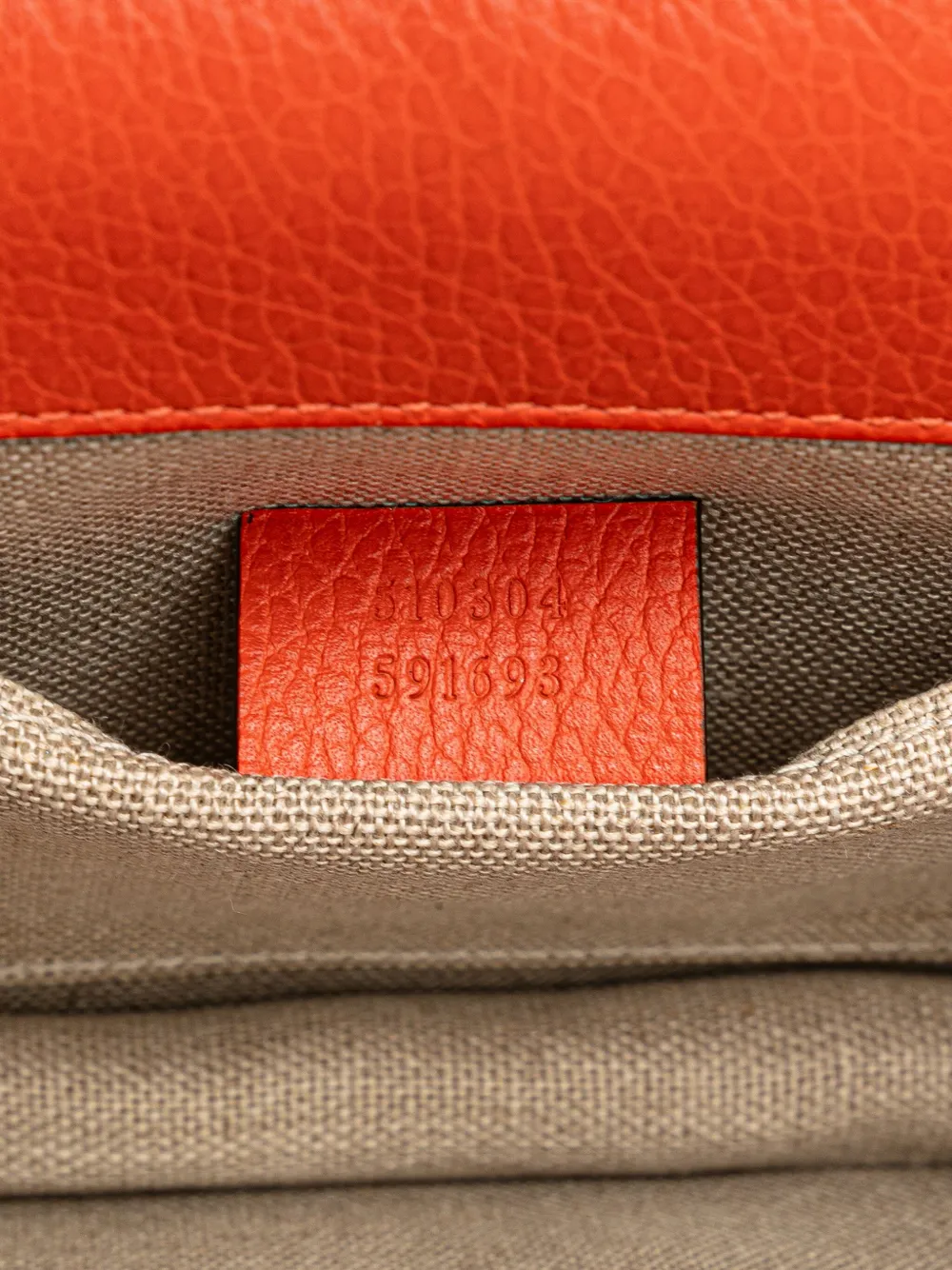 Pre-owned Gucci 2016-2025 Small Dollar Calfskin Interlocking G Crossbody Bag