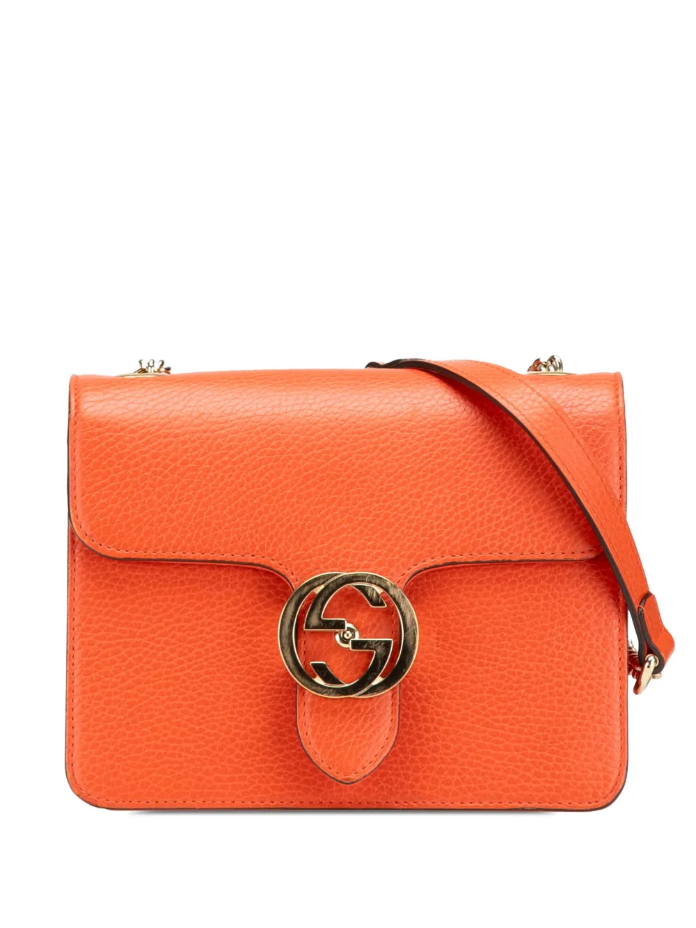 Gucci Pre-Owned 2016-2025 Small Dollar Calfskin Interlocking G Gucci Pre-Owned 2016-2025 Small Dollar Calfskin Interlocking G