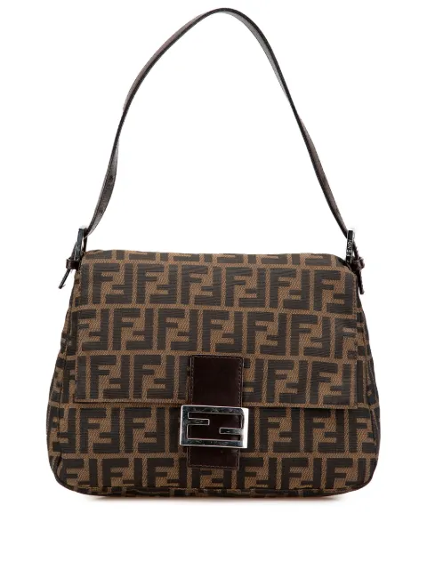 Fendi Pre-Owned 20th Century Zucca Canvas Mamma Forever shoulder bag